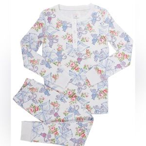 Roller Rabbit X LoveShack Rosa Beaux Monkey Kids Pajama